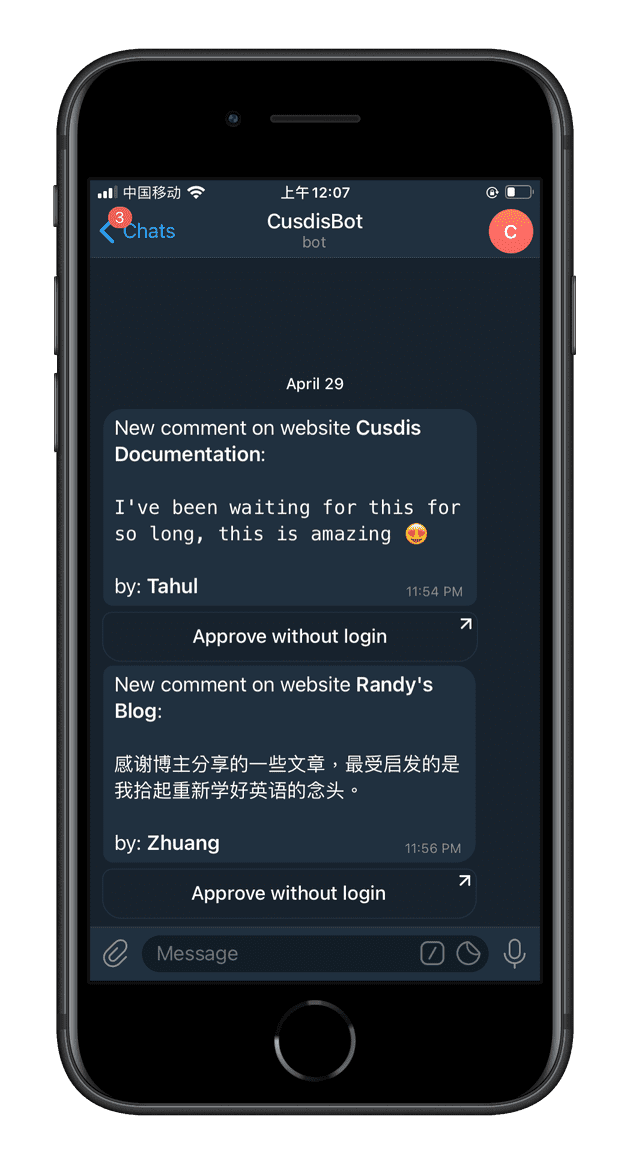 telegram bot